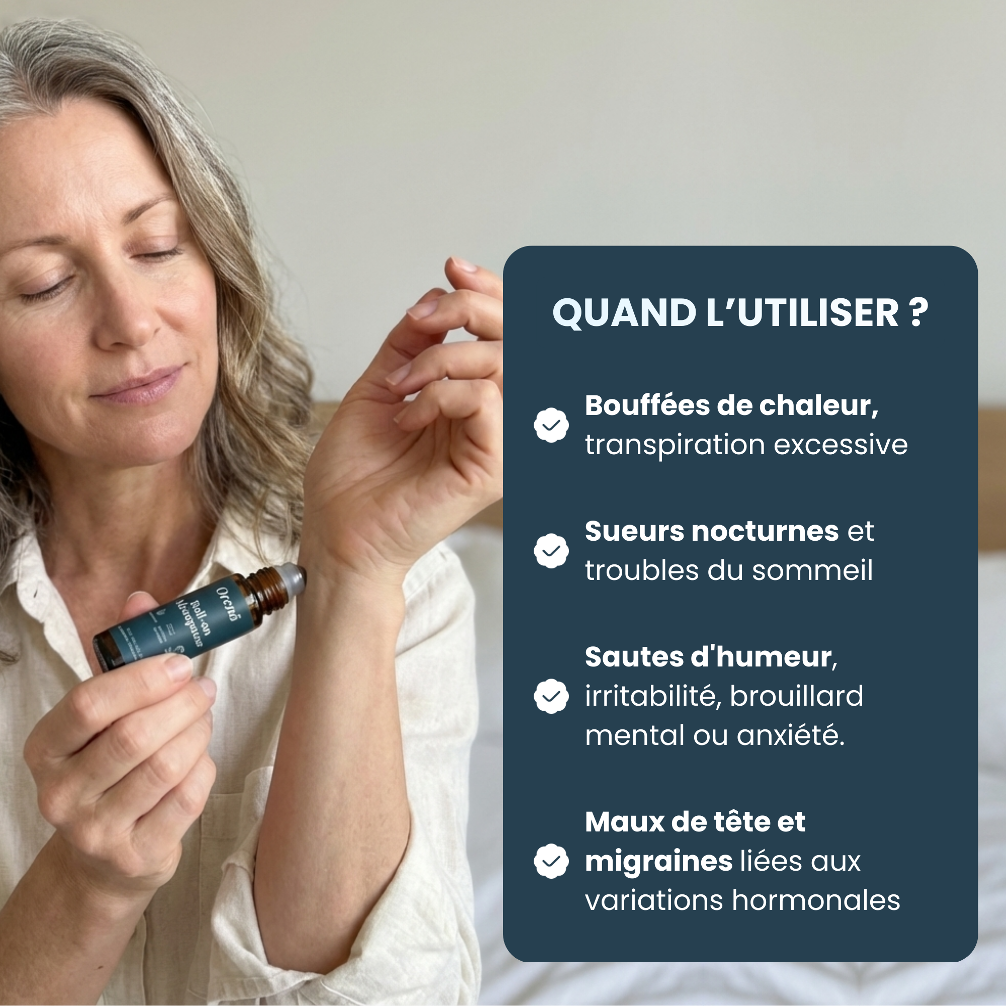 Roll-on Ménopause Anti-Bouffées de Chaleur